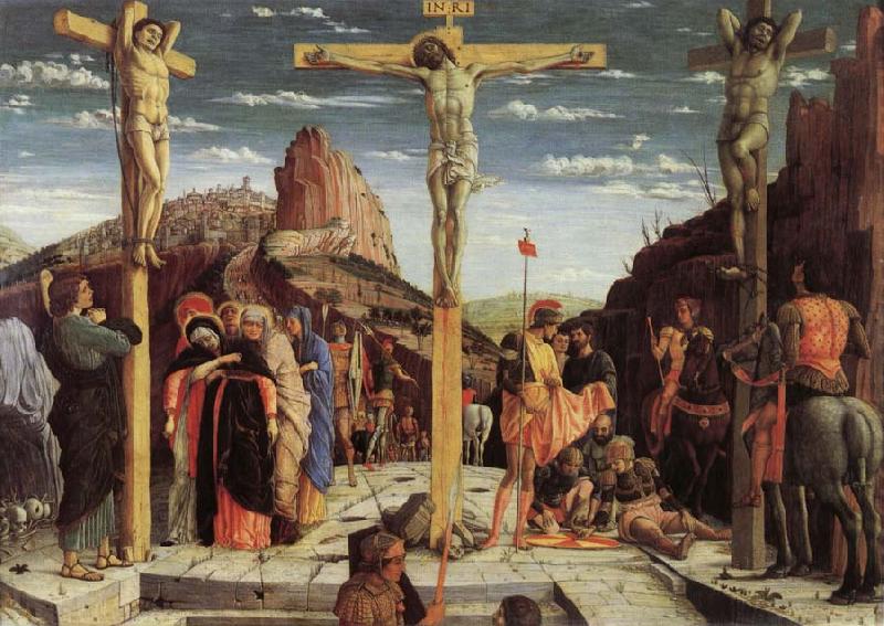Andrea Mantegna Crucifixion,from  the San Zeno Altarpiece